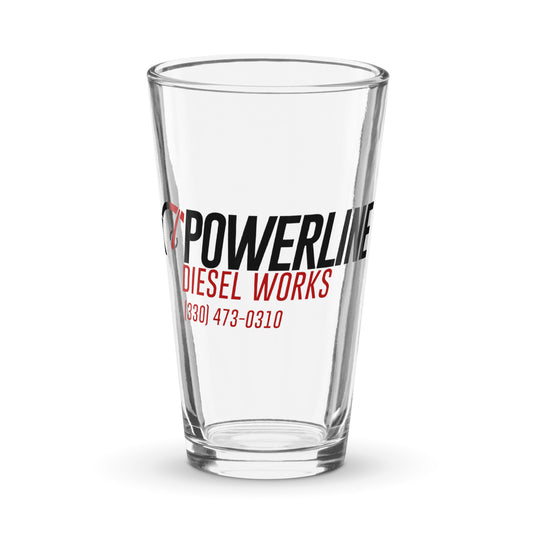 Shaker pint glass