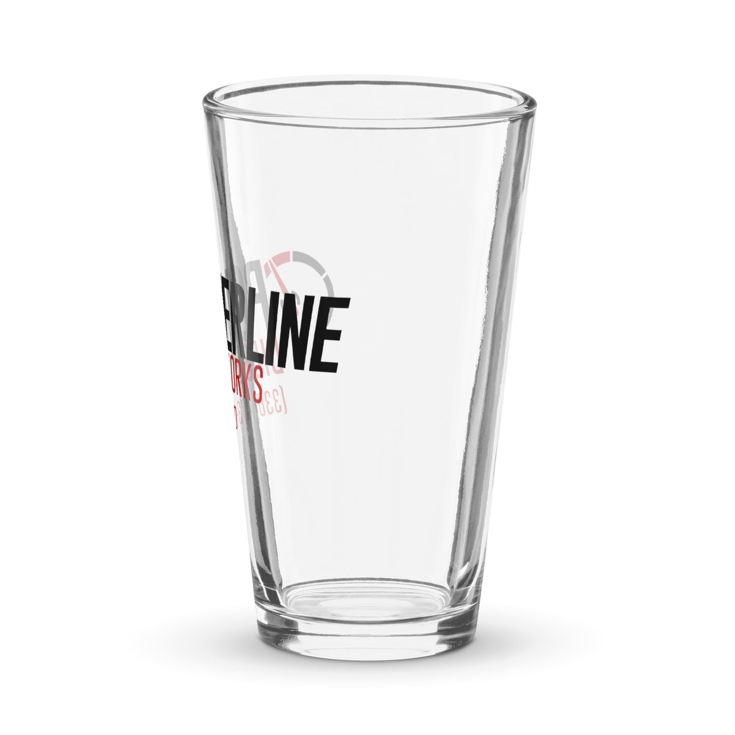 Shaker pint glass