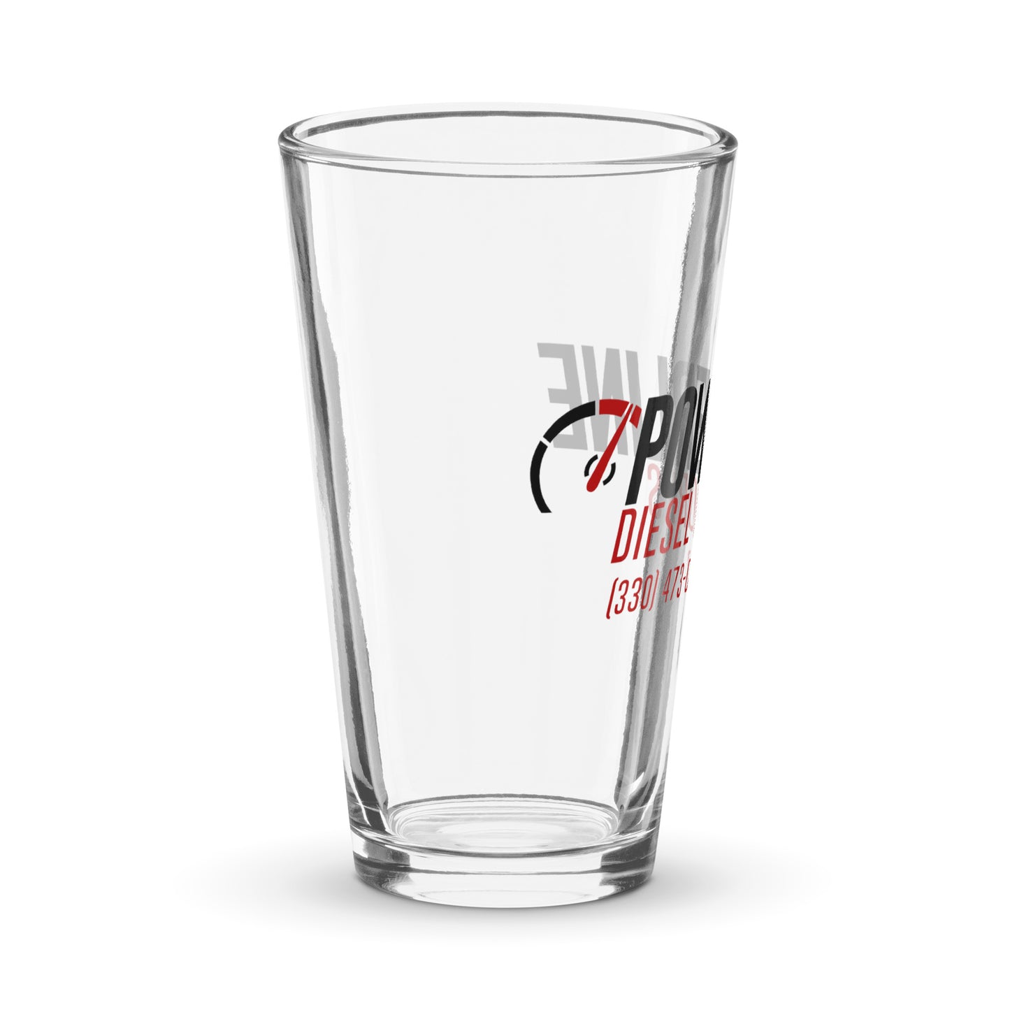 Shaker pint glass